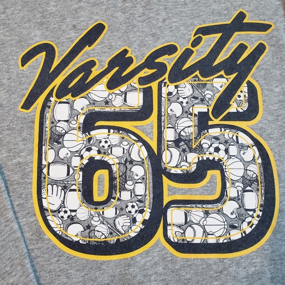Joe Boxer VARSITY 65 Ball Sports Kids Sweatshirt - Picture 2 of 5